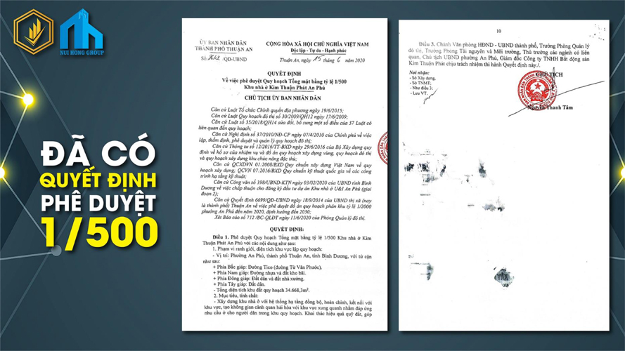 Pháp lý dự án Queen Home An Phú
