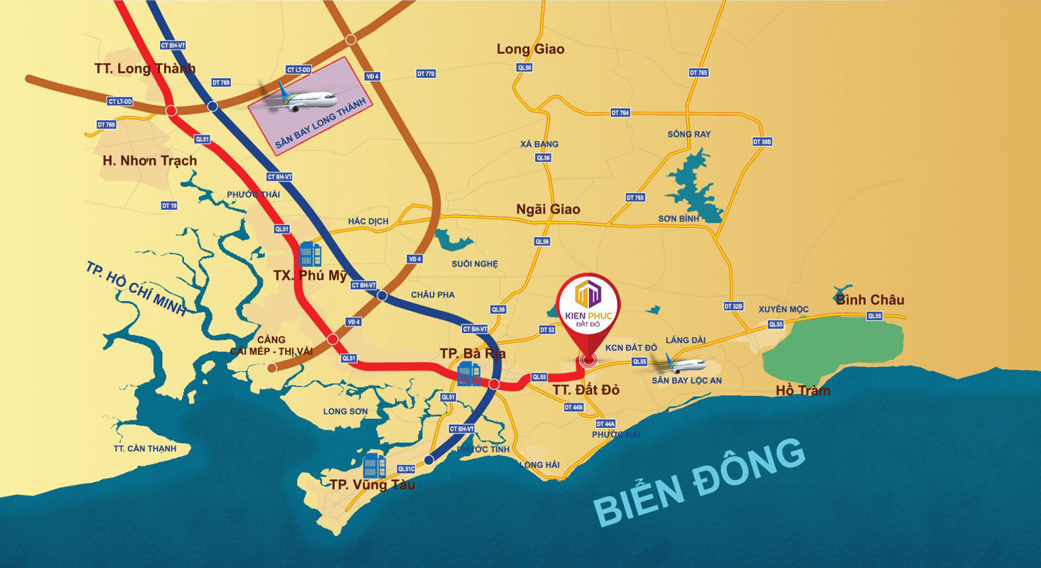 Vị trí Hoàng Kim Central