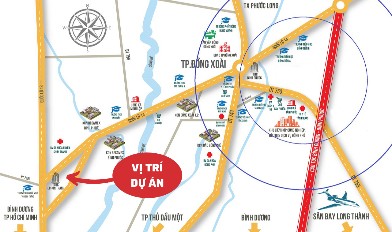 Vị trí Cát Tường Park House