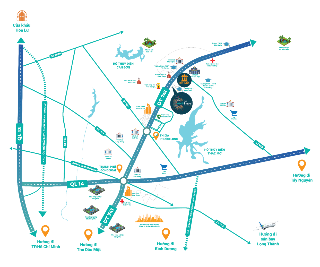 Vị trí The Ambi Central