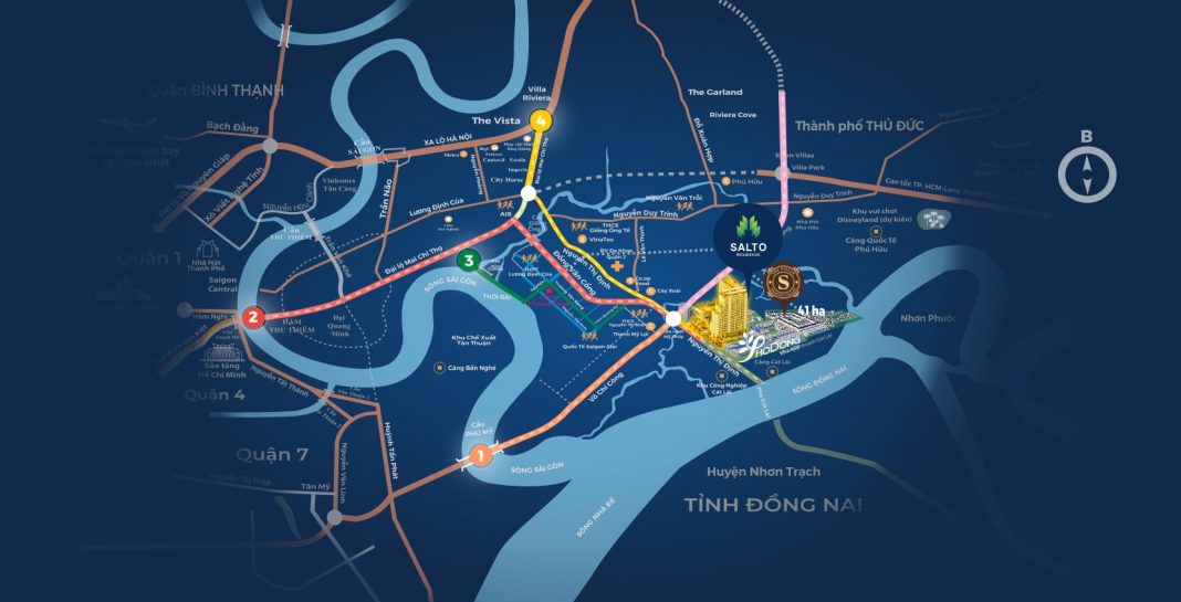 Vị trí Salto Residence Vị trí Salto Residence