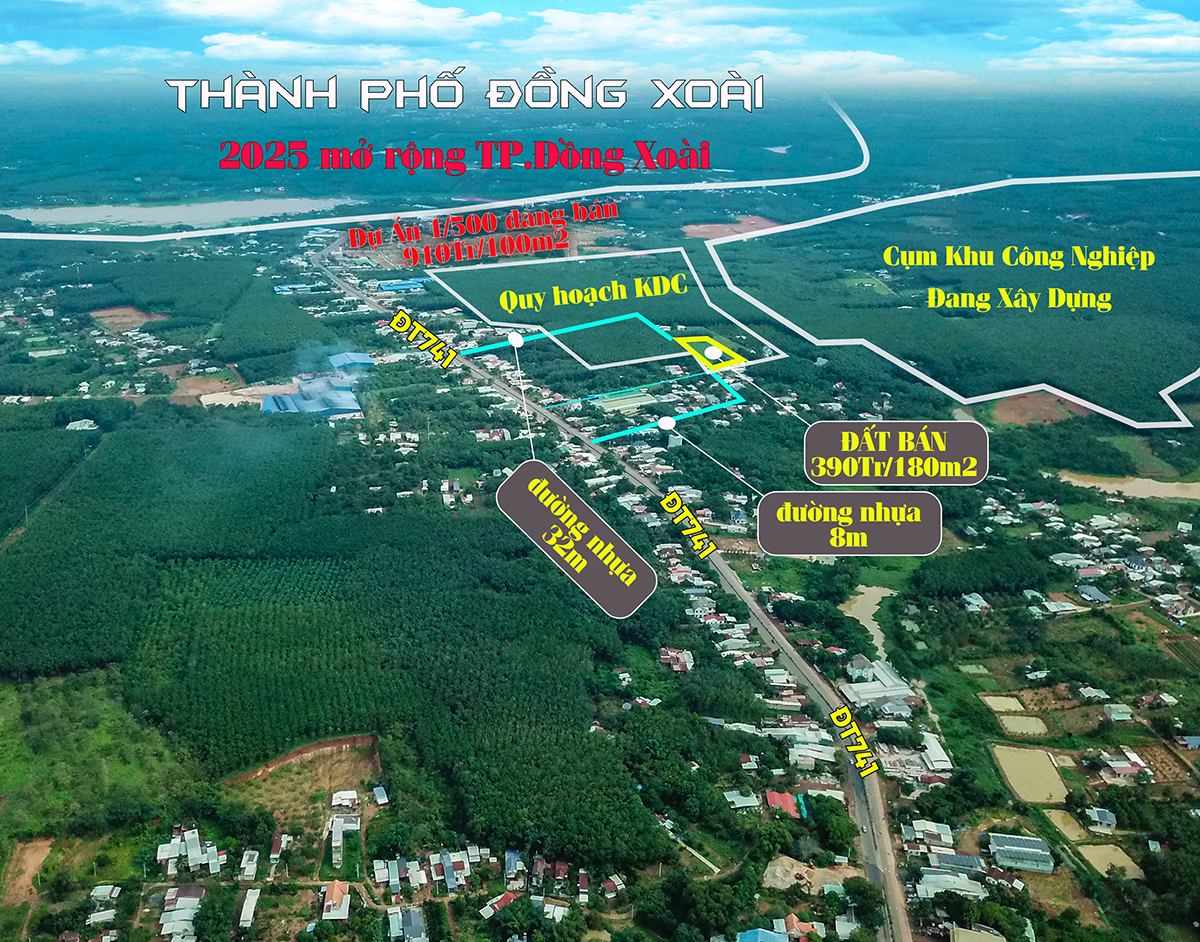 Vị trí khu dân cư Tân Phước Việt