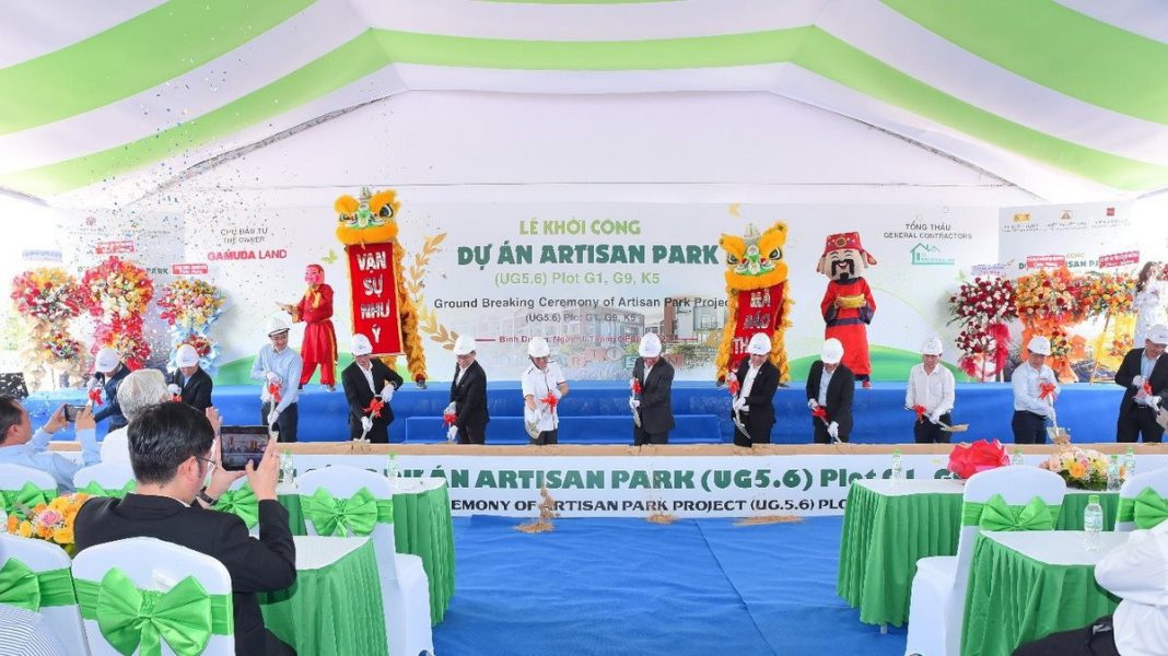 Khởi công dự án Artisan Park Khởi công dự án Artisan Park