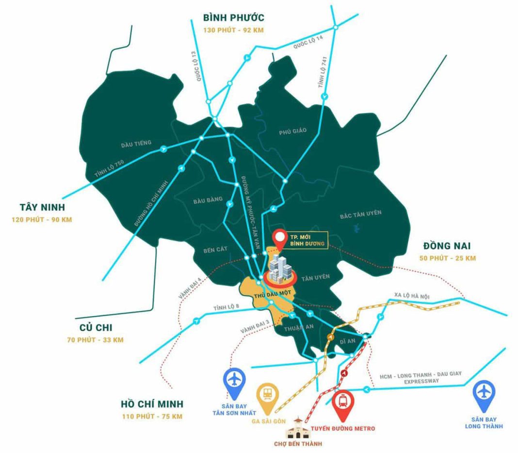 Vị trí dự án Artisan Park Vị trí dự án Artisan Park