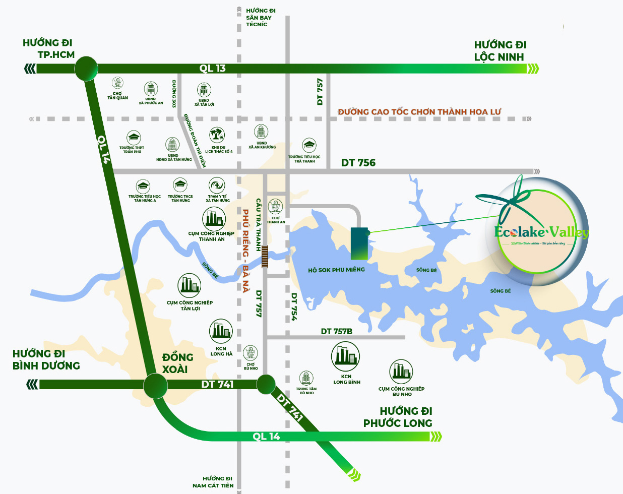 Vị trí Ecolake Valley