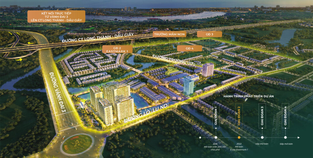 Phối cảnh MT Eastmark City Phối cảnh MT Eastmark City