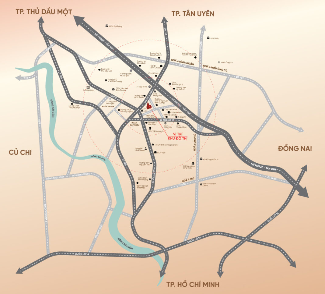 Vị trí Thuận Giao Residence Vị trí Thuận Giao Residence