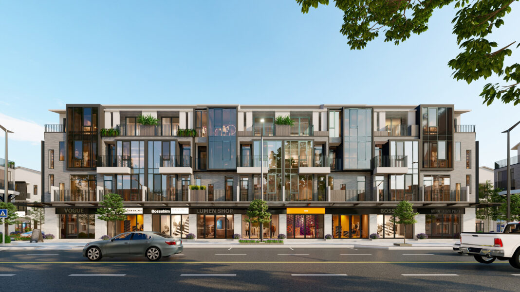 Phối cảnh nhà phố Phối cảnh nhà phố