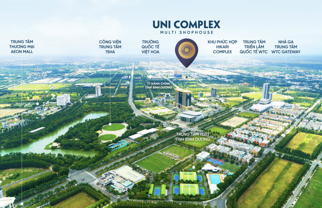 Vị trí Uni Complex Vị trí Uni Complex