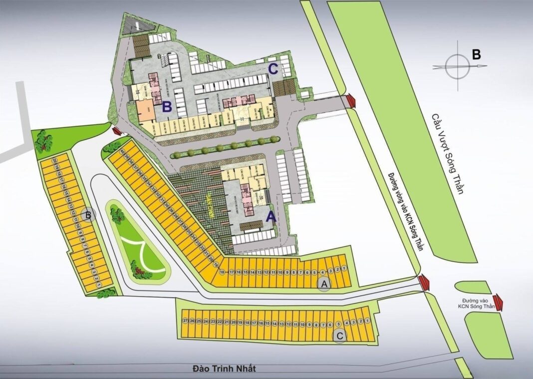 Mặt bằng Lotus Sen Hồng Mặt bằng Lotus Sen Hồng