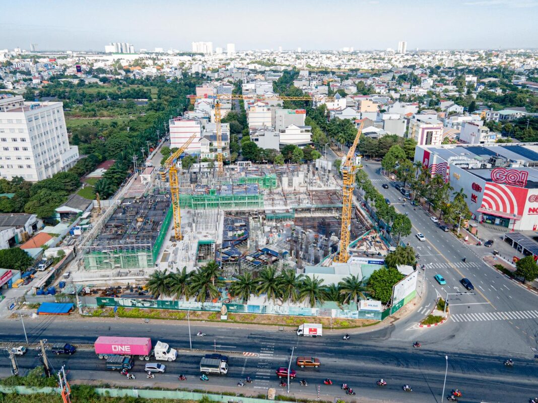 Tiến độ Green Tower Tiến độ Green Tower