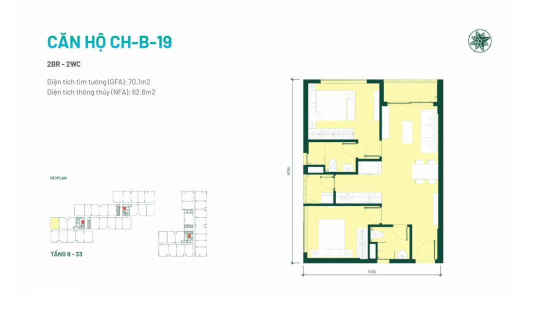 Căn hộ 2PN Căn hộ 2PN