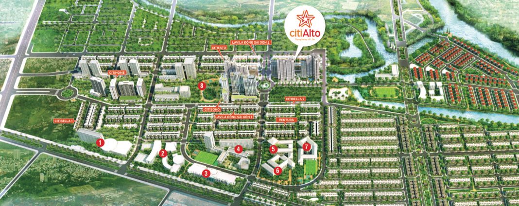 Tiện ích ngoại khu CitiAlto Tiện ích ngoại khu CitiAlto