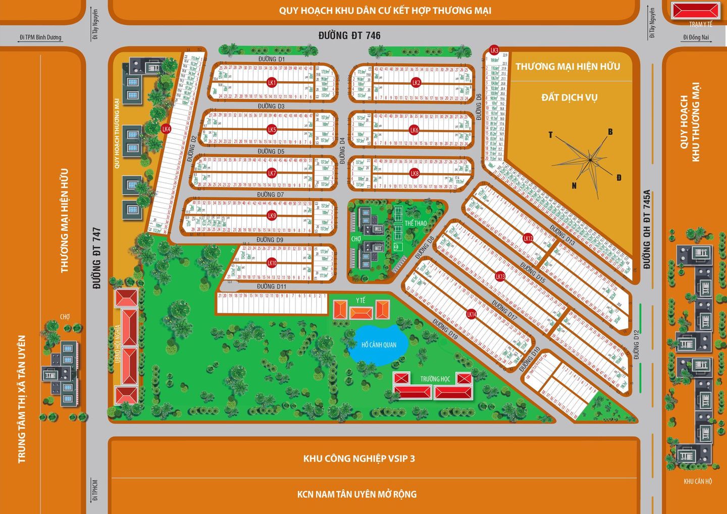 Mặt bằng dự án