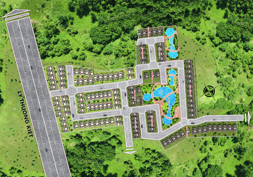 Mặt bằng Pine Valley Lộc Phát