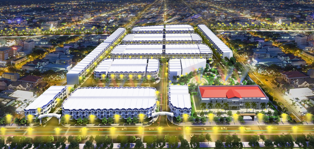 Phối cảnh tổng thể Queen Home An Phú