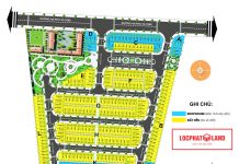 Mặt bằng Queen Home An Phú