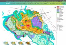Bản đồ quy hoạch đô thị mới Nhơn Trạch đến năm 2035 tầm nhìn đến năm 2050