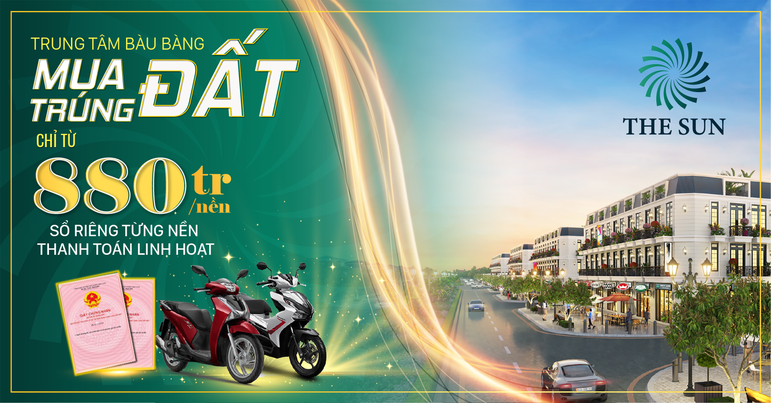 Đất nền The Sun Bàu Bàng