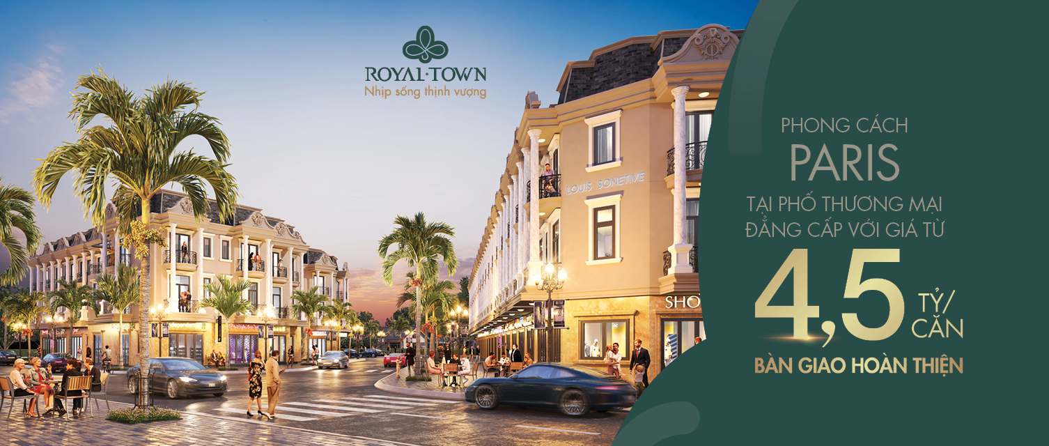 Giá bán dự án Royal Town