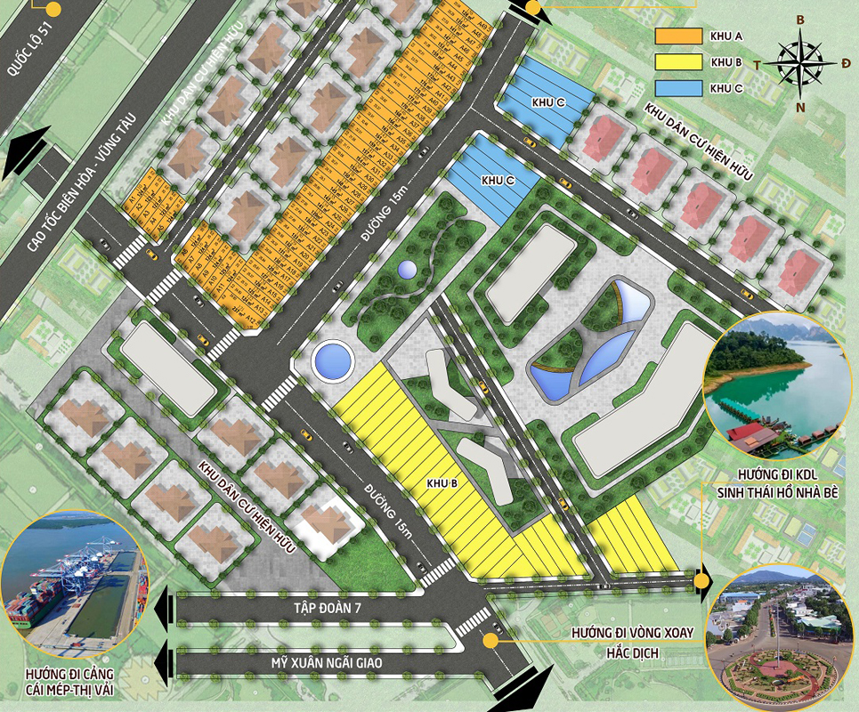 Mặt bằng Phú Mỹ Port City