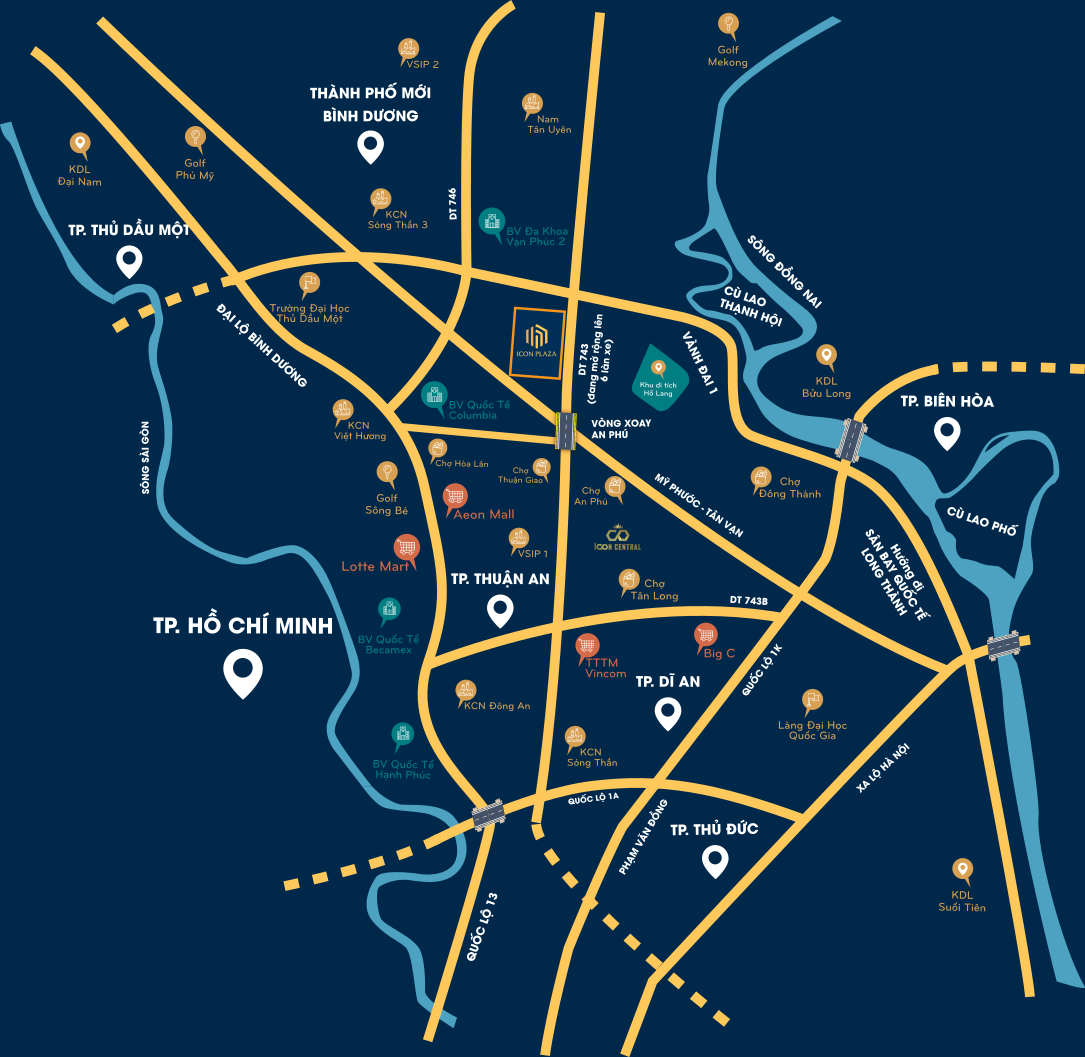 Vị trí Icon Plaza