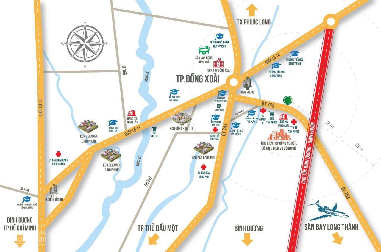 Vị trí dự án Công Thành Center Point