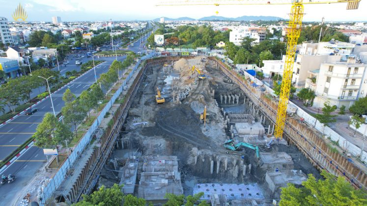 Tiến độ dự án Chí Linh Center