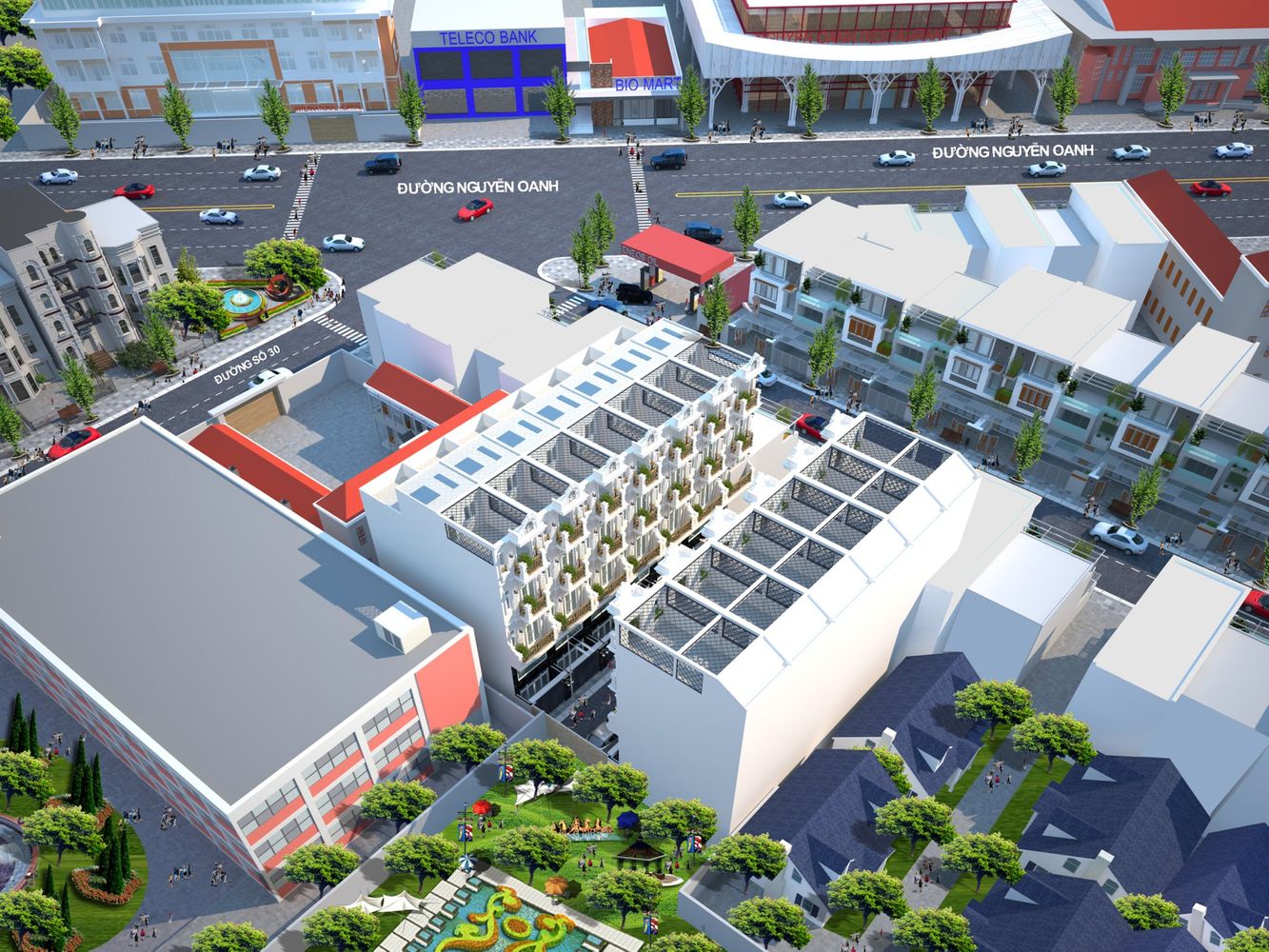 Phối cảnh VX Nguyễn Oanh
