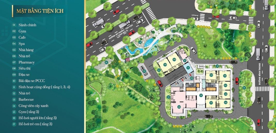 Tiện ích nội khu Tiện ích nội khu