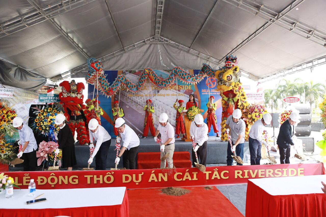 Lễ động thổ dự án Cái Tắc Riverside