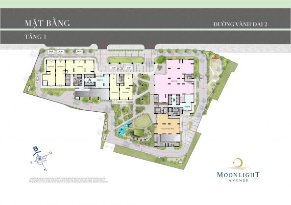 Mặt bằng tầng 1