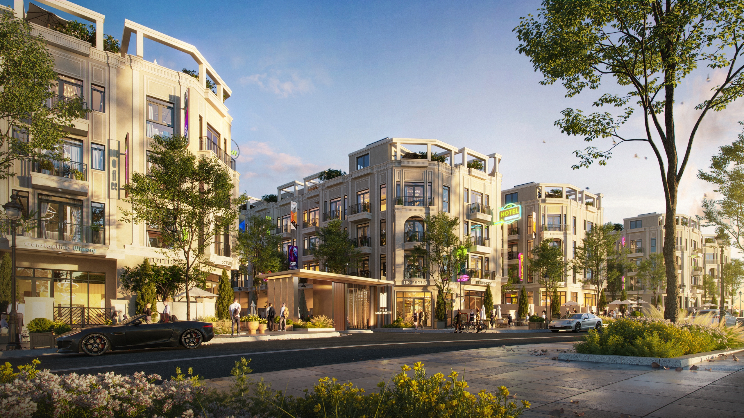 Nhà phố thương mại