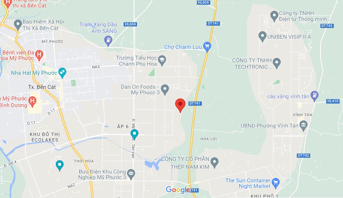 Vị trí dự án New City Mall