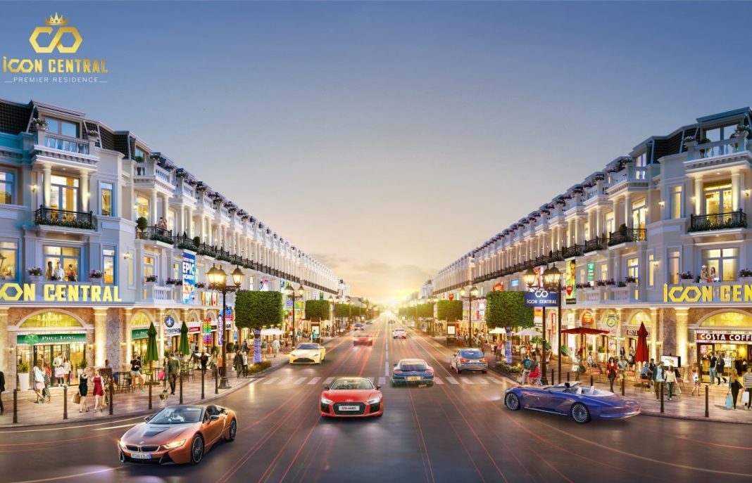 Cho thuê nhà phố shophouuse Icon Central