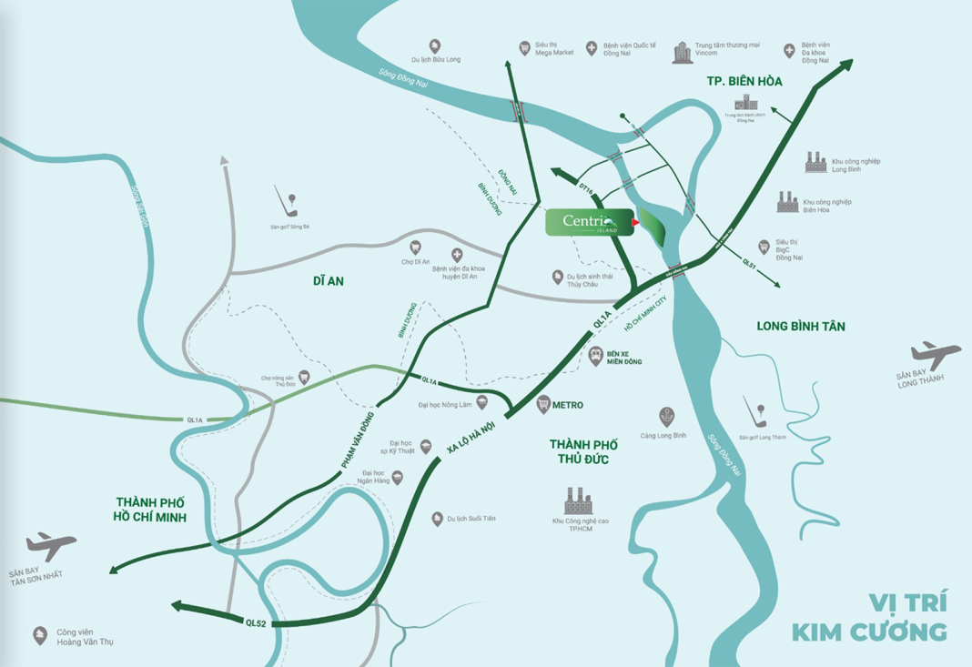 Vị trí Centria Island Vị trí Centria Island