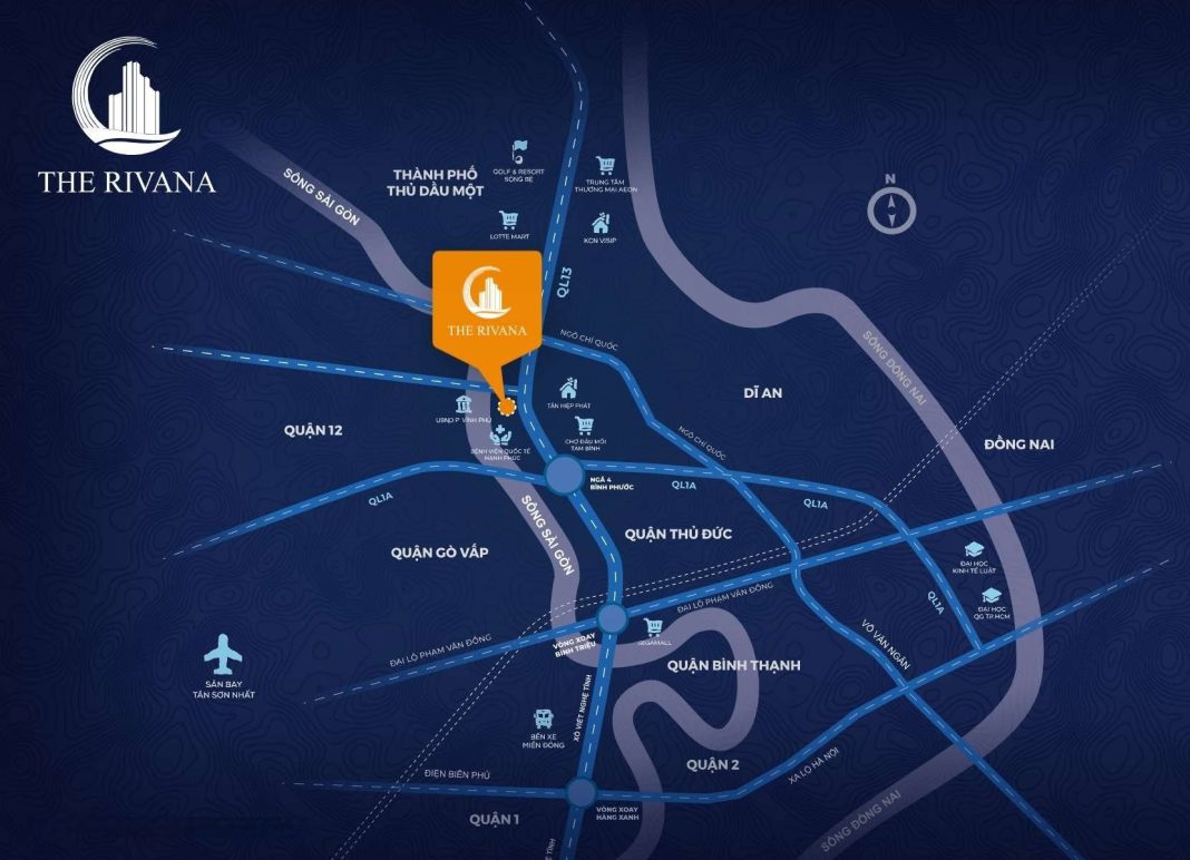 Vị trí The Rivana