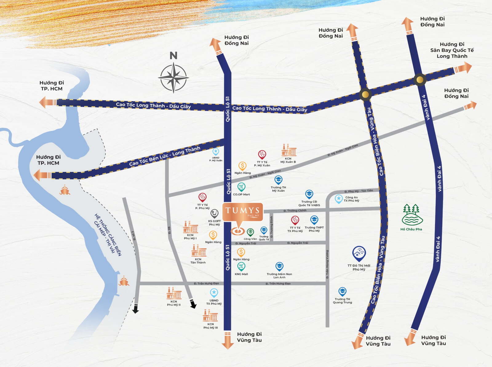 Vị trí Tumys Phú Mỹ