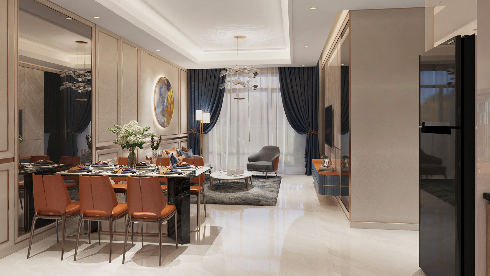 Cho thuê căn hộ Opal Boulevard