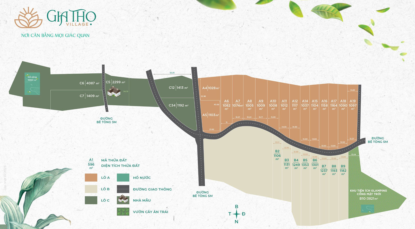 Mặt bằng Gia Thọ Village