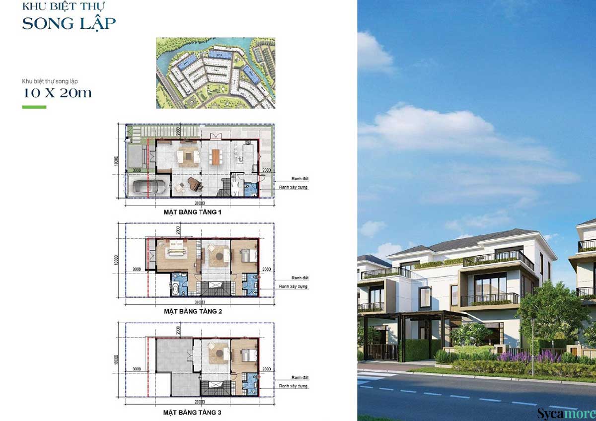 Biệt thự song lập