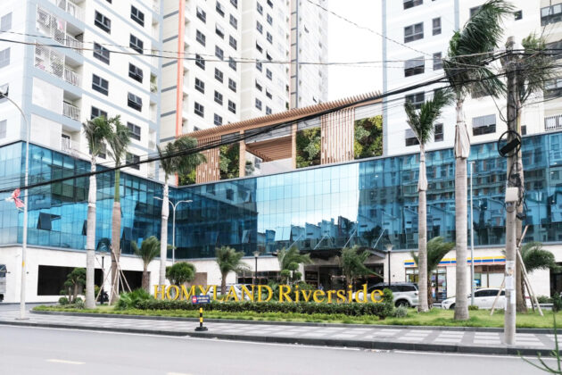 Mặt tiền Homyland Riverside