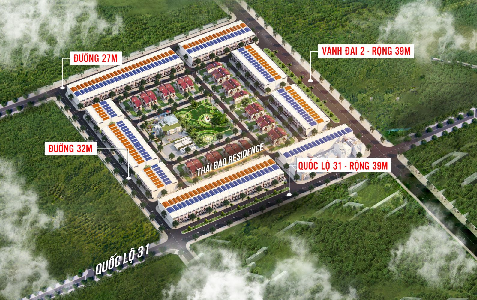 Mặt bằng Thái Đào Residence