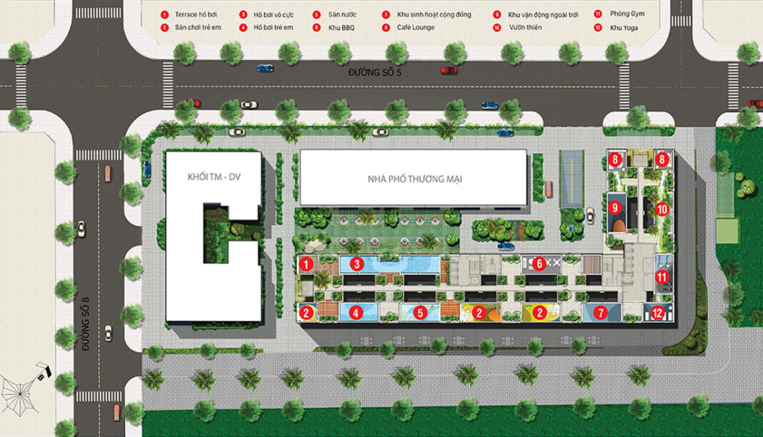 Tiện ích nội khu Tiện ích nội khu