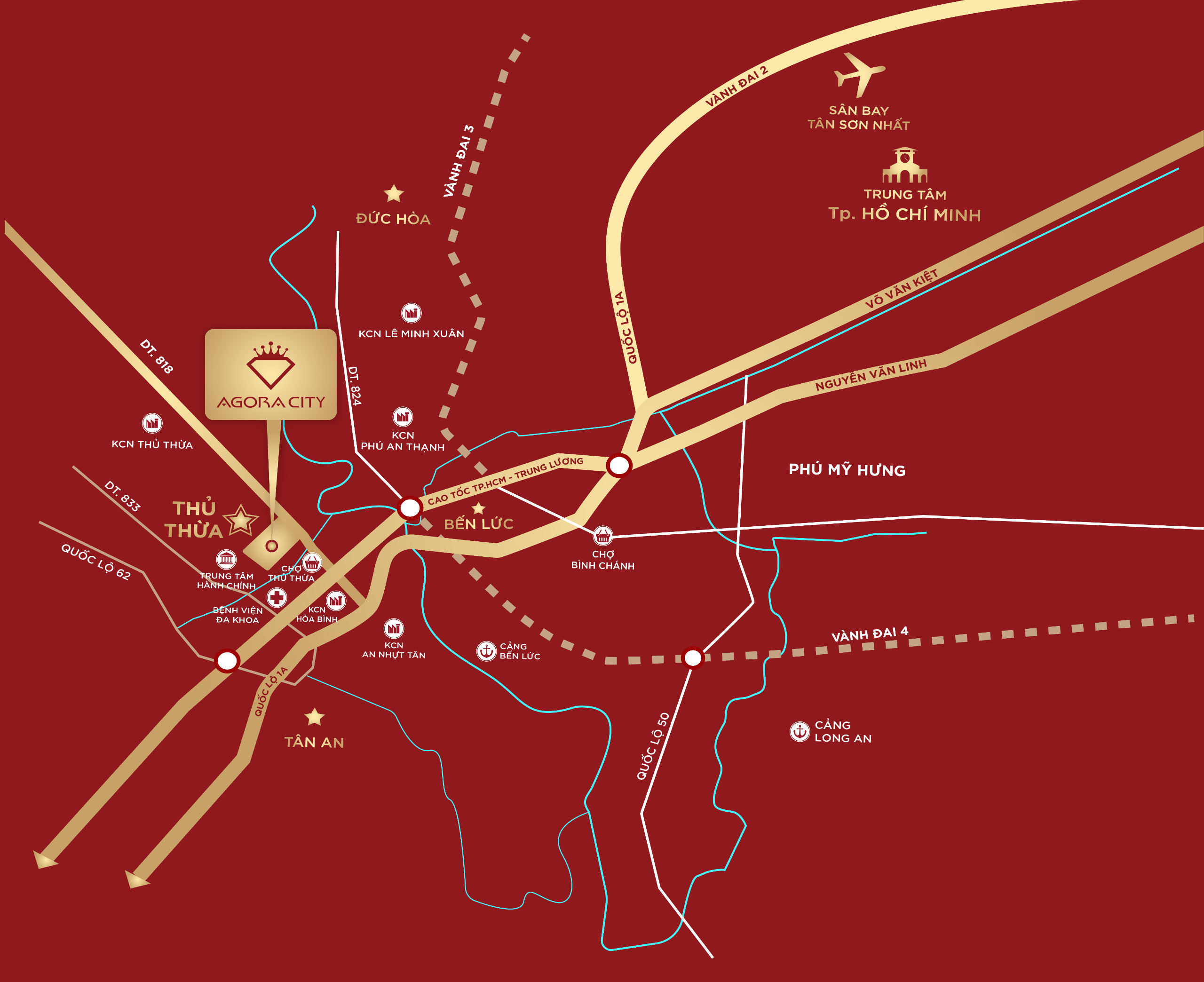 Vị trí Agora City