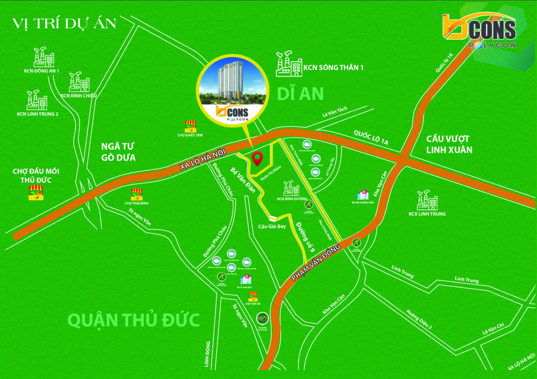 Vị trí Bcons Polygon