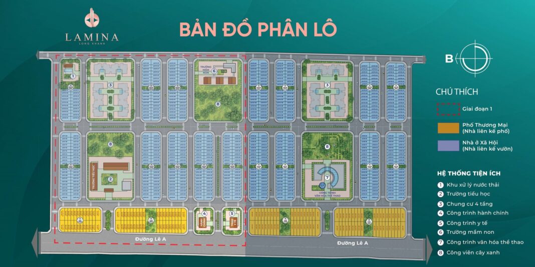 Mặt bằng Lamina Long Khánh Mặt bằng Lamina Long Khánh