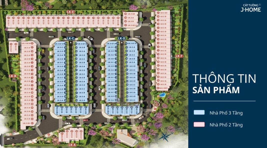 Mặt bằng Cát Tường J-Home Mặt bằng Cát Tường J-Home