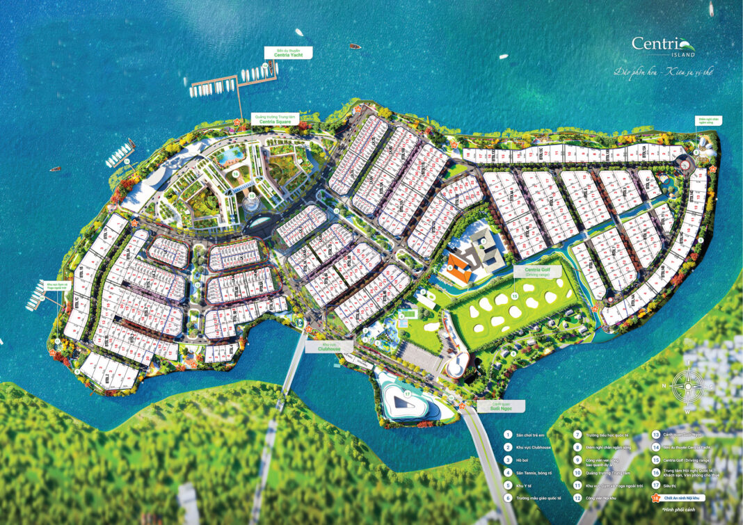 Mặt bằng Centria Island Mặt bằng Centria Island