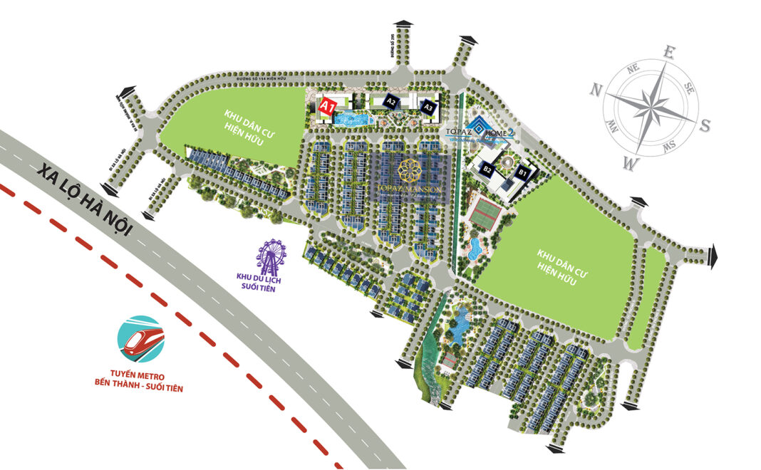 Mặt bằng Topaz Home Mặt bằng Topaz Home